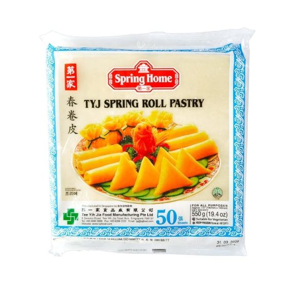 SPRING ROLL PASTRY , ROLL PATTI 50PCS , 550Gm