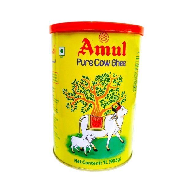 AMUL PURE BUTTER COW DESI GHEE, 1000ML